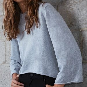 The Fifth Label Blue Monday Flare Sleeve Sweater
